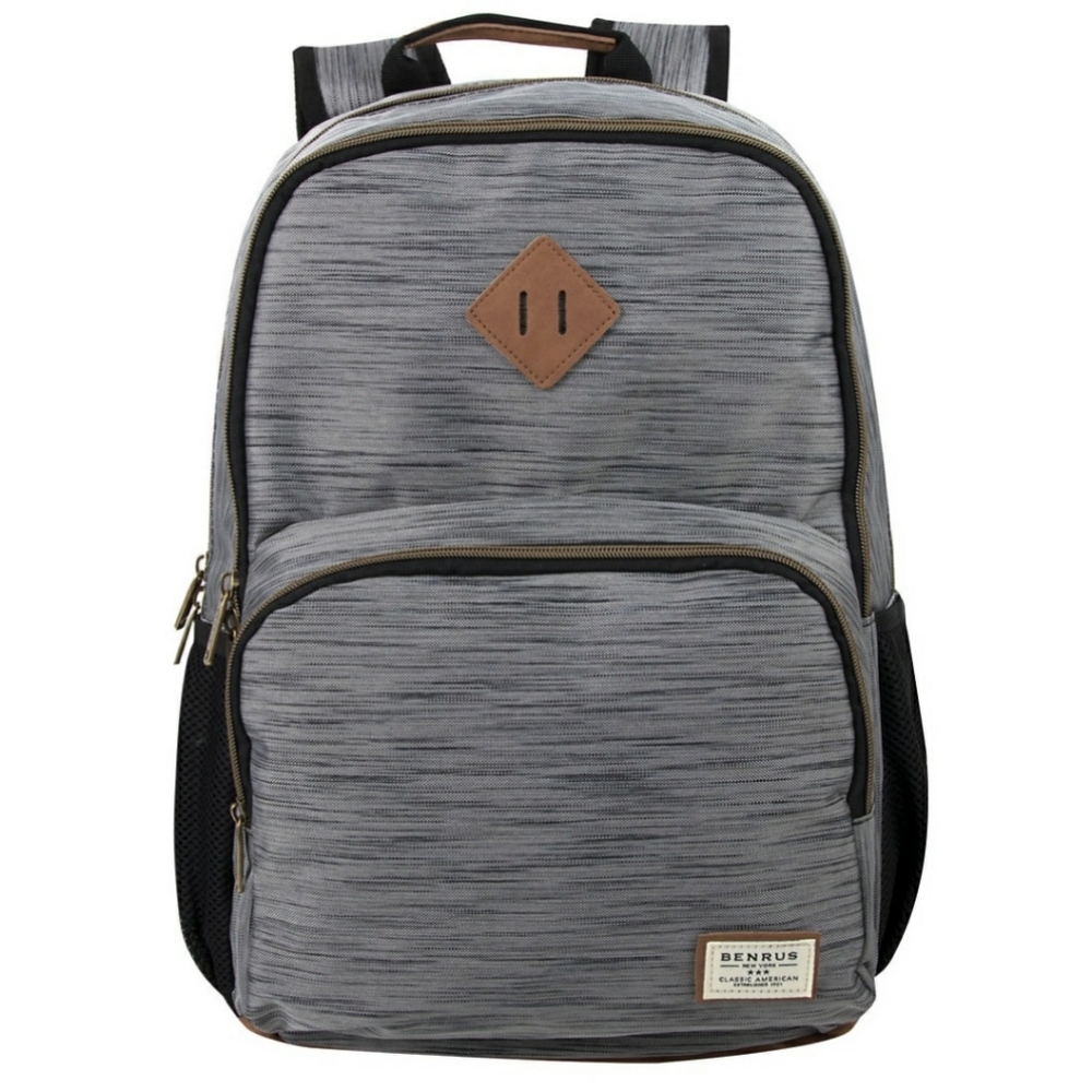 Brand NEW! Benrus Gray Backpack for Everyday Use!